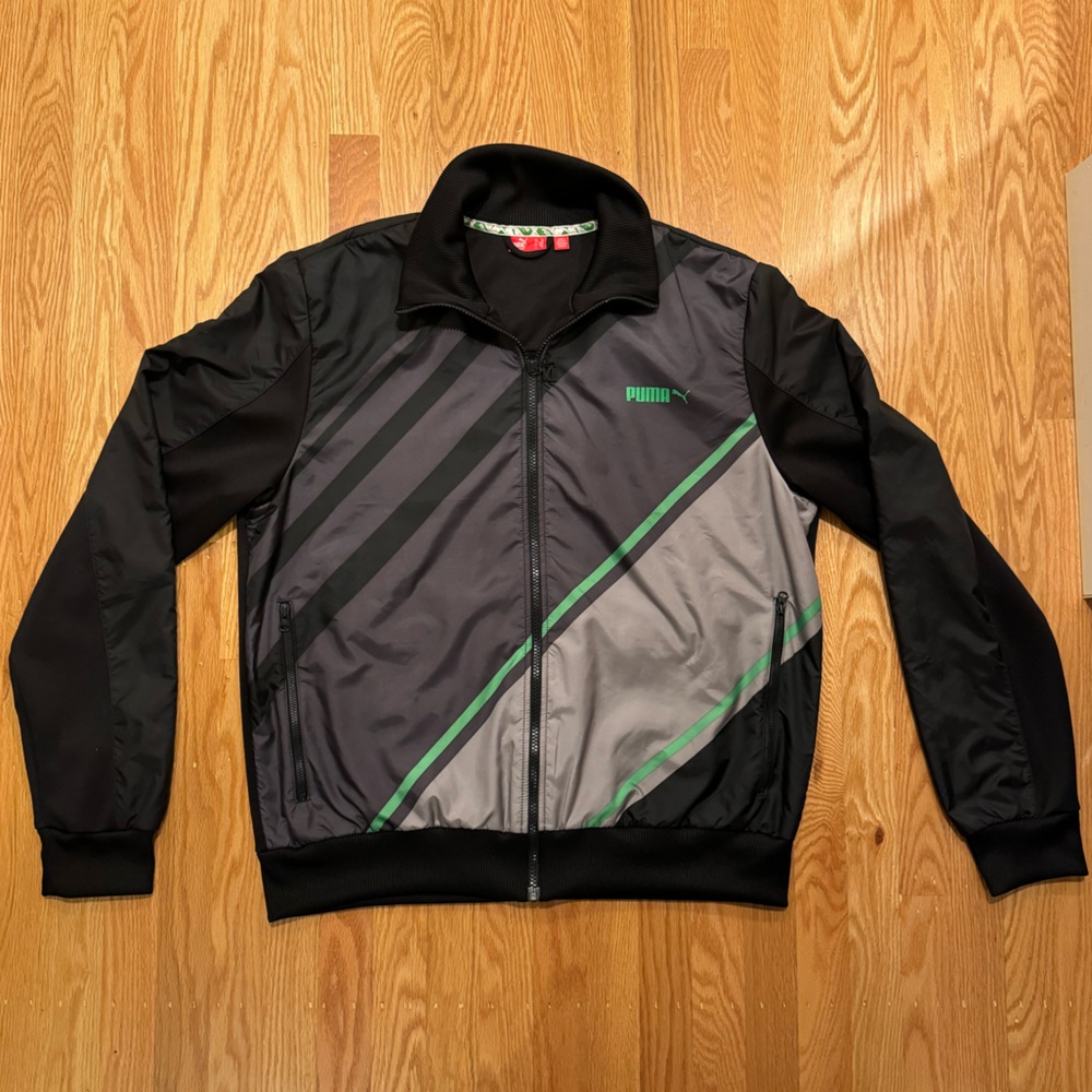 NWT Puma lined track jacket